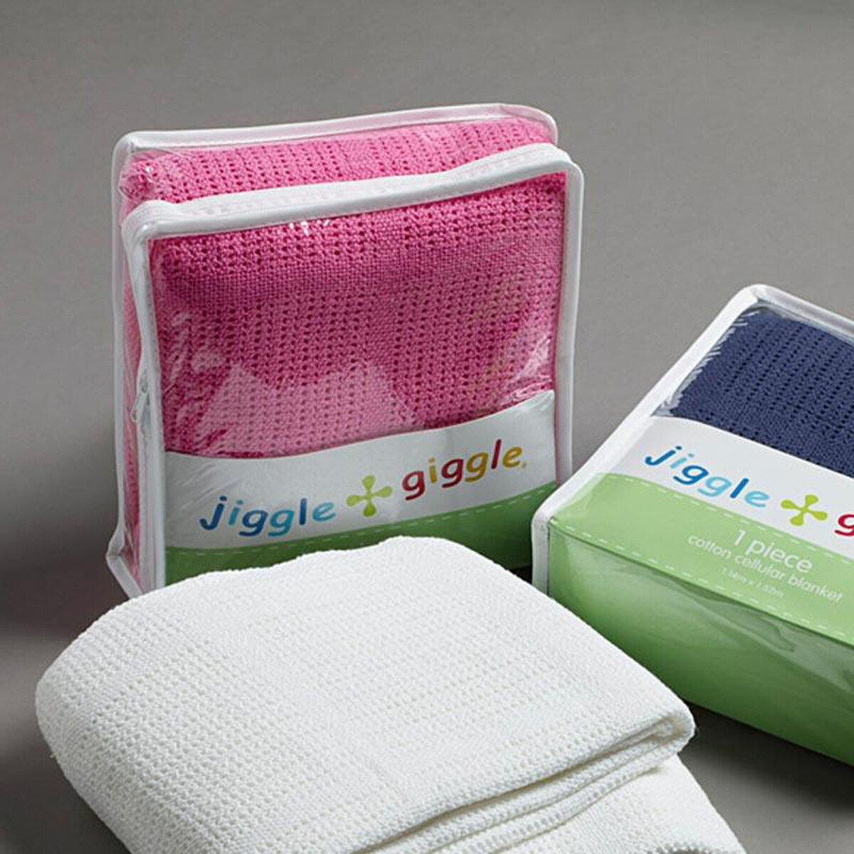 pink cellular blanket