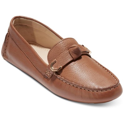 Женские мокасины Cole Haan Evelyn Bow driver коричневого цвета 6,5 см (B,M) BHFO 4441