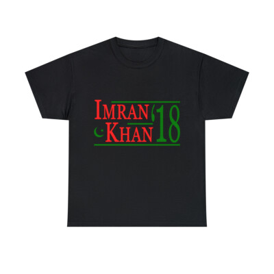 Imran Khan PTI 2018 Pakistan Graphic Tee Shirt, S-5XL