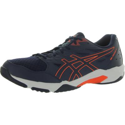 Asics Mens GEL ROCKET 11 Navy Running & Training Shoes 12.5 Medium (D) BHFO 4567