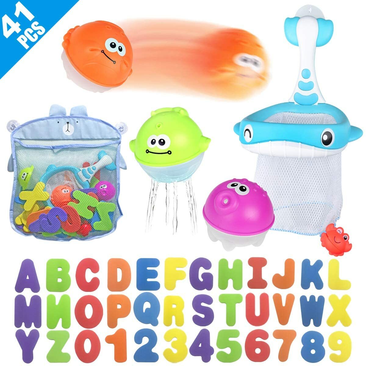 foam bath toys