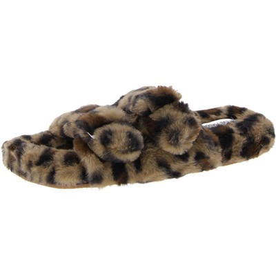 Женские шлепанцы Steve Madden Staycation Brown Slide Slippers 10 средних размеров (B,M) BHFO 4155