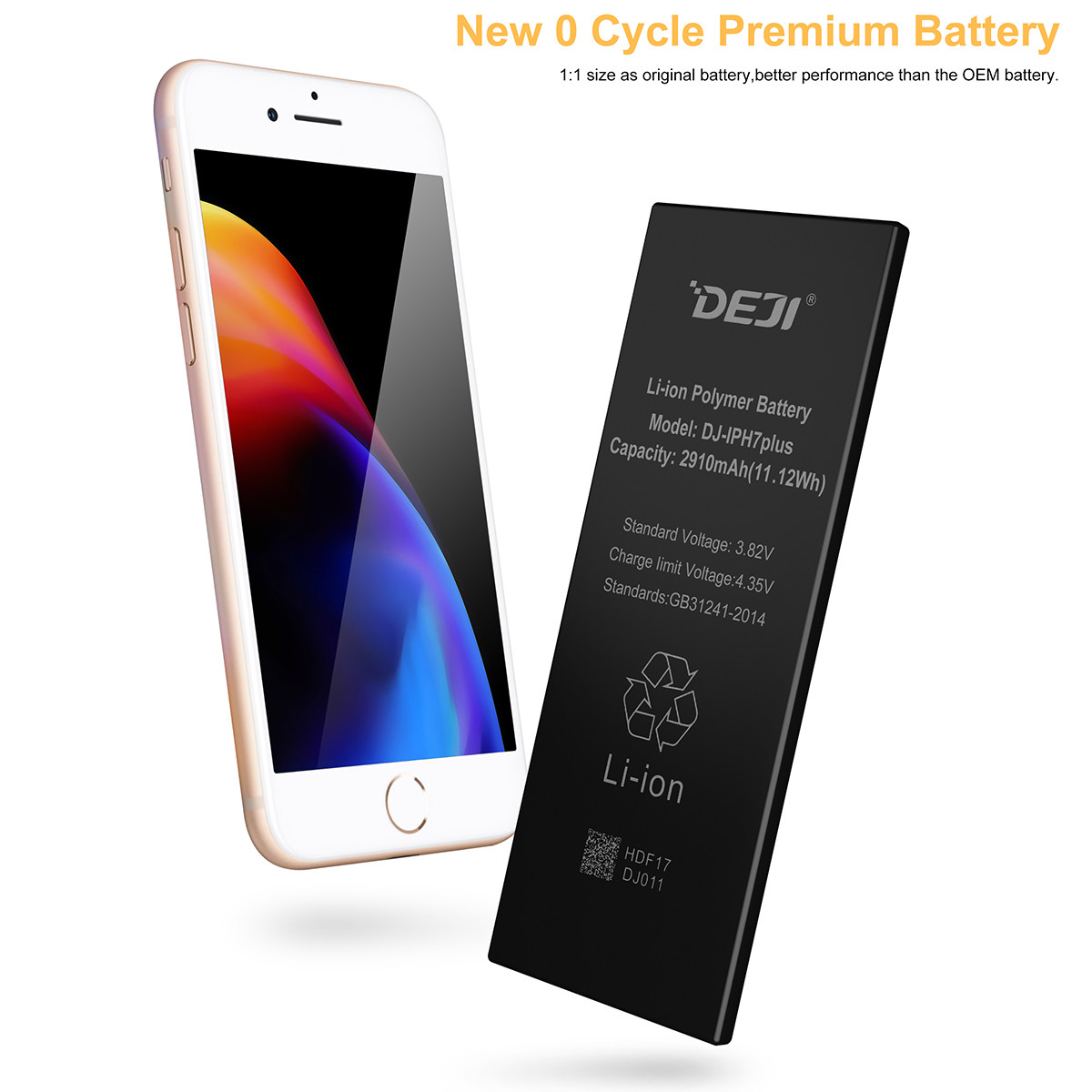 OEM Apple Repalcement Internal Battery For iPhone 6 6s 7 8 Plus SE w/ Tool Kits