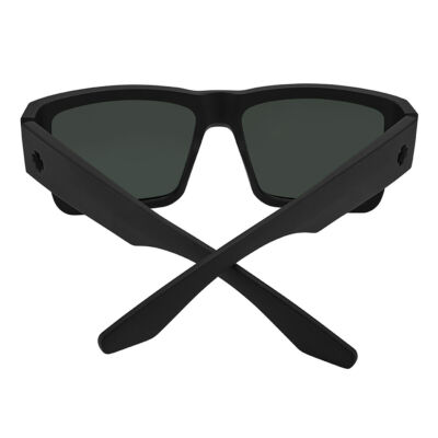 Pre-owned Spy Optics Men's Polarized Cyrus Soft Matte Black Sunglasses In Happy Boost Polarized Black Mirror