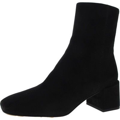 Женские ботильоны-ботильоны Vince Womens Kaye из черной кожи 5 средних размеров (B,M) BHFO 6207