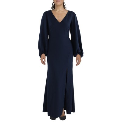 Коллекция Dessy от Vivian Diamond Женское темно-синее вечернее платье 18 BHFO 2439
