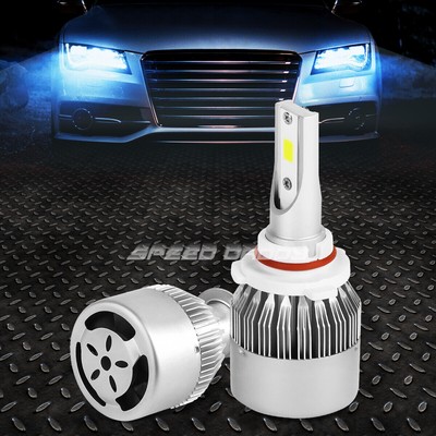 ПАРА УНИВЕРСАЛЬНЫХ АВТОМОБИЛЬНЫХ ЛАМП 6000K LED 9005 ДЛЯ ЗАМЕНЫ ФАР с ВЕНТИЛЯТОРОМ ОХЛАЖДЕНИЯ