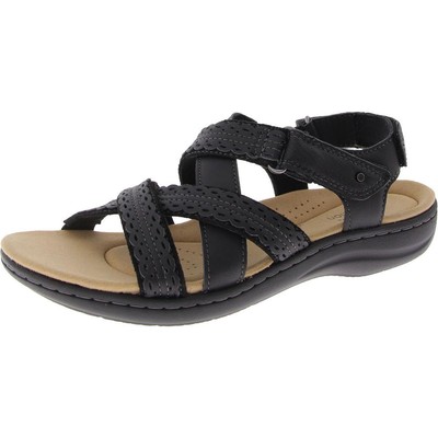 Clarks Womens Laurieann Rena Adjustable Open Toe Ankle Strap Shoes BHFO 3369