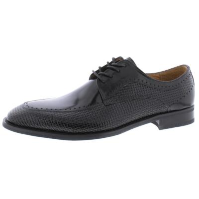 

Мужские туфли на шнуровке Stacy Adams Platon Platon из лакированной ткани BHFO 0517, Черный, Platon