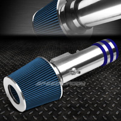 Для 97-01 Toyota Camry XV20 V6 Синий Алюминиевый индукционный комплект воздухозаборника с коротким штоком