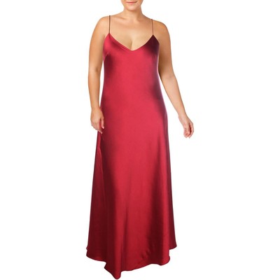 

BCBGMAXAZRIA Женское красное атласное вечернее вечернее платье с открытой спиной  BHFO 1150, Rogue