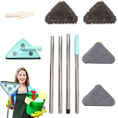 70 Inches Wall Cleaning Mop Wall Cleaner Triangle Mop With Long Handle for Home
