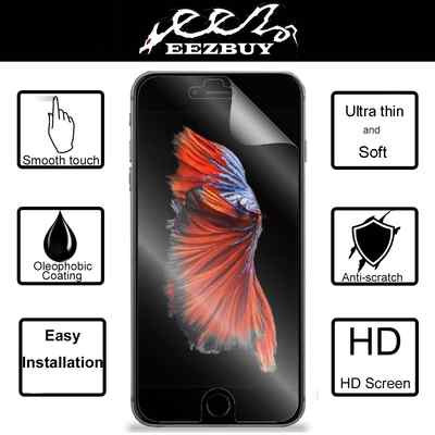 2x CLEAR PET Soft Film Screen Protector for Apple iPhone 7 / 7 Plus / 8 / 8 Plus