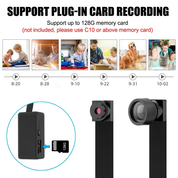 1080P Wireless Mini Spy Camera Module WiFi HD Hidden Home Security Nanny Cam DIY - Image 9