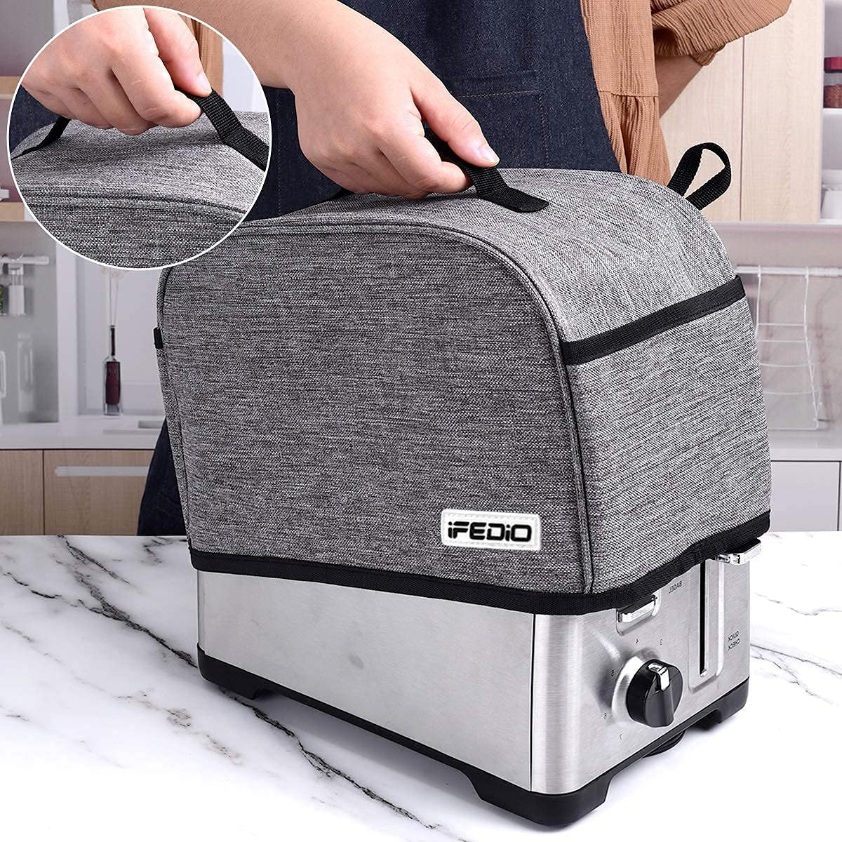 iFedio 2 Slice Toaster Cover - Thumbnail 3