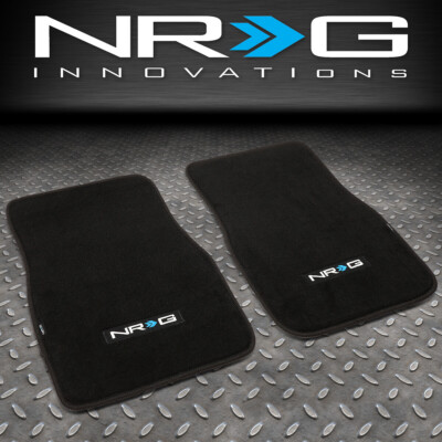 NRG INNOVATIONS FMR-800 ПАРА УНИВЕРСАЛЬНЫХ АВТОМОБИЛЬНЫХ ПЕРЕДНИХ КОВРИКОВ ДЛЯ ПОЛА, ПОДКЛАДКИ ДЛЯ КОВРА
