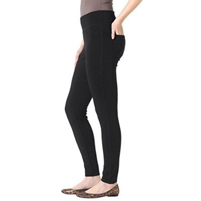 Jag Womens Ricki Black Ponte Skinny Fit Everyday Leggings 8 BHFO 4677
