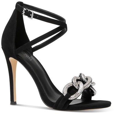 

Женские сандалии MICHAEL Michael Kors Scarlett с ремешком на щиколотке 8,5 Medium (B,M) 0813, Черный, Scarlett sandal