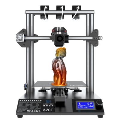 Geeetech A20T 3D Printer 3 in 1 out Support 3D Touch and 3D Wifi FDM 3D Printer
