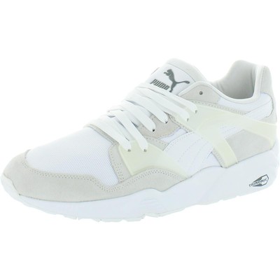 

Белые кожаные кроссовки Puma Mens Blaze 7 Medium (D) BHFO 8929, Белый, Blaze