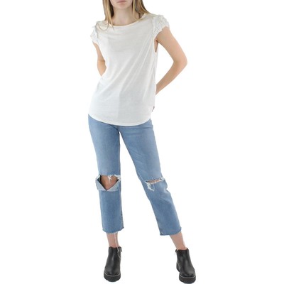 

Женская белая льняная футболка Generation Love Morgan для юниоров  BHFO 0975, Белый