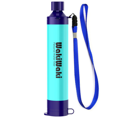 Gravity-Fed Water Filter Purifier 3L|Personal Water Filter Straw|Water Pouches