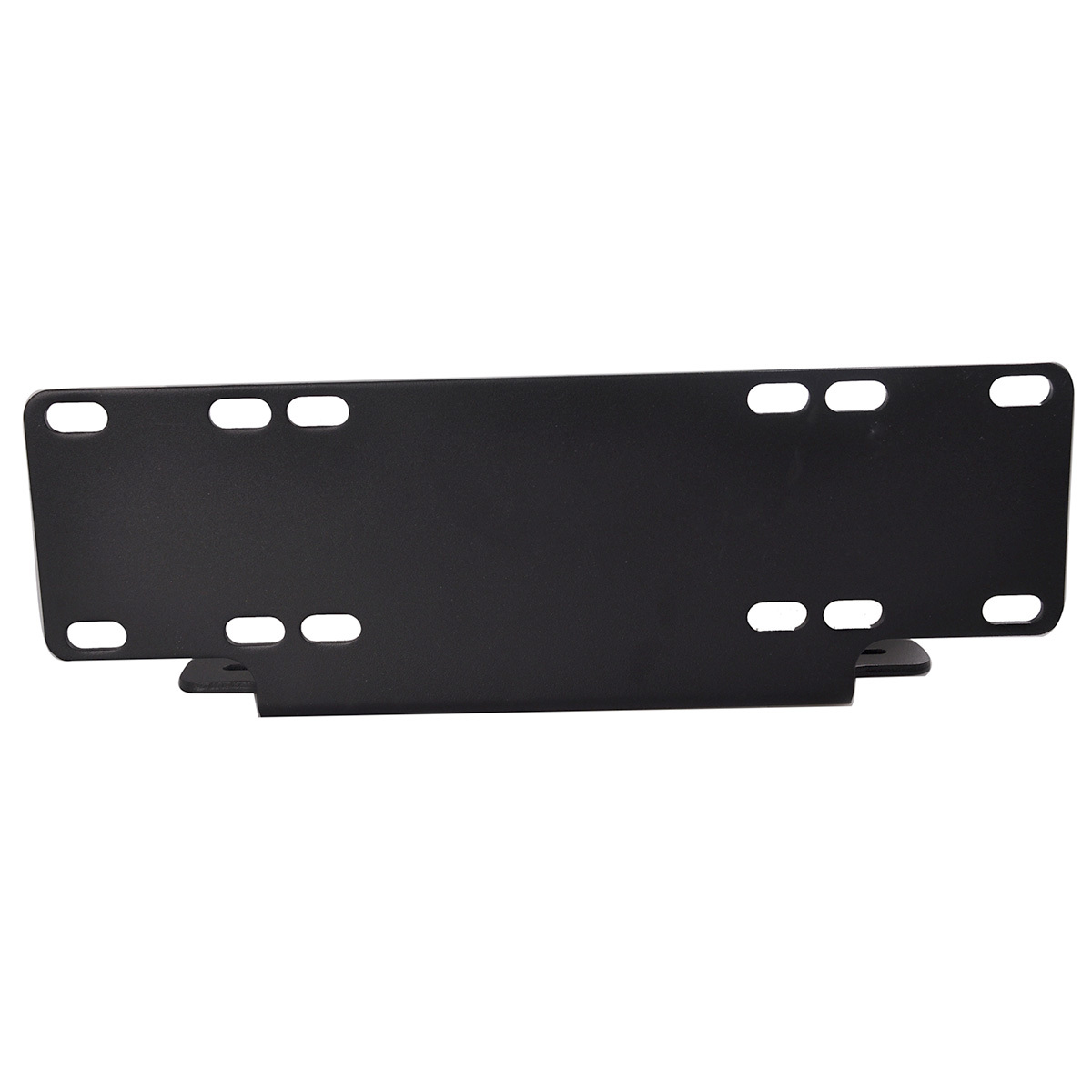 Front Bumper License Plate Mount Bracket Holder for ... off road atv jeep led light bar wiring harness 