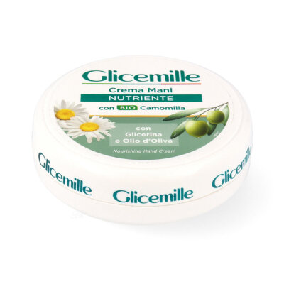Glicemille Handcreme Nutritiv mit Bio Kamille und Olivenöl 100 ml