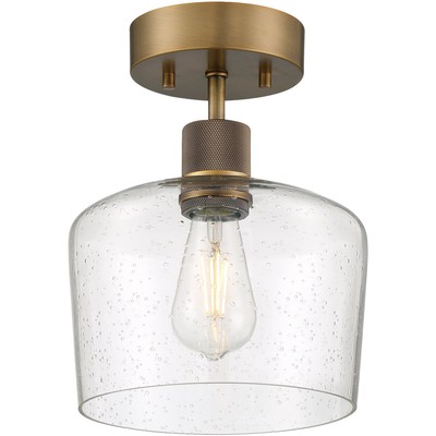 Access Lighting 63147LEDDLP-ABB/SDG Port Nine Semi-Flush Mount