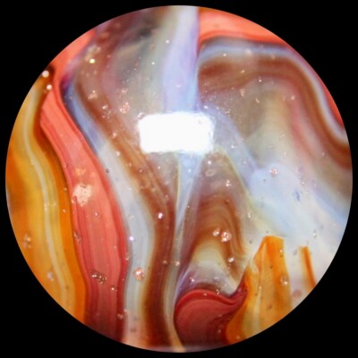 DAS Dynamite Marble: Tangerine Lutz Floater
