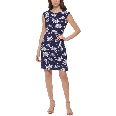 Jessica Howard Женское платье-футляр из трикотажа с принтом Petites BHFO 4702
