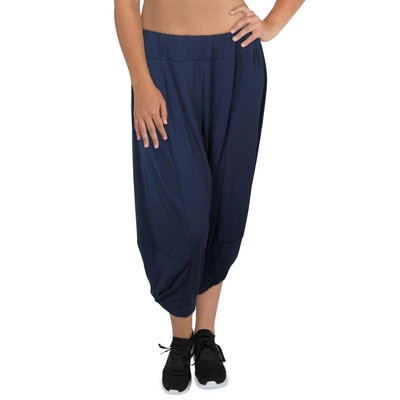 Avenue Womens Kenzie Navy Slouchy High Rise Capri Pants Plus 20 BHFO 8364