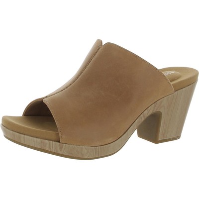 Женские босоножки-горки из коричневой кожи Rockport, размер 10, средний (B, M), BHFO 0651