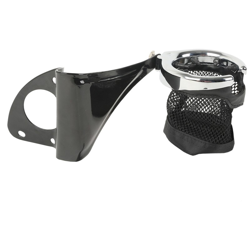 Rear Drink Cup Holder Passenger For Harley Ultra Classic Electra Glide