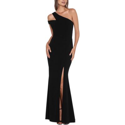 

Женское черное вечернее платье макси Xscape с вырезами Petites  BHFO 4289, Черный