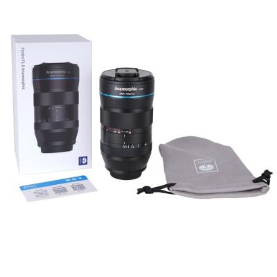 Sirui 75mm f/1.8 1.33x Anamorphic Lens for Sony E #SR75E