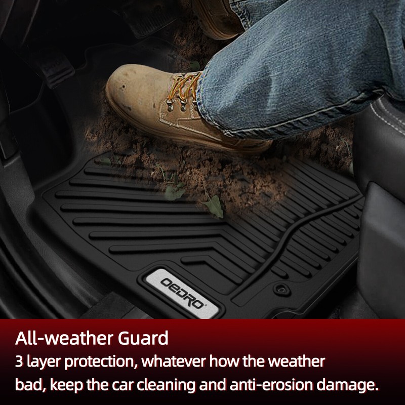 OEDRO TPE Floor Mat Liners for 2014-2015 Nissan Altima / 2016-2020 Nissan Maxima