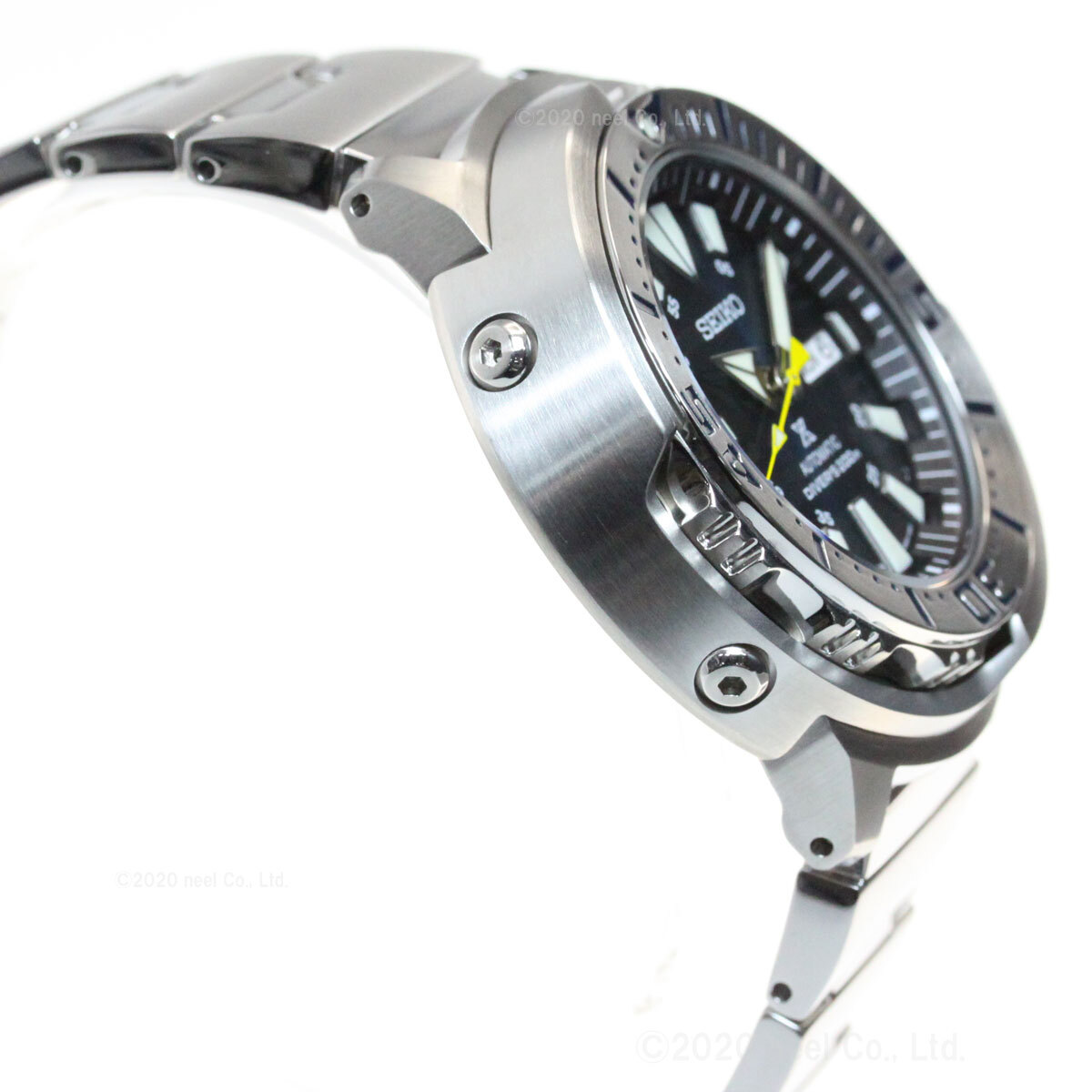 Pre-owned Seiko Prospex Sbdy055 Diver Scuba Mechanical Baby Tuna Automatic Men's Watch