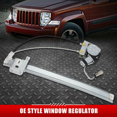 ДЛЯ 02-06 JEEP LIBERTY ЗАДНИЙ ПРАВЫЙ СТЕКЛОПОДЪЕМНИК СО СТОРОНЫ ПАССАЖИРА С ЭЛЕКТРОПРИВОДОМ