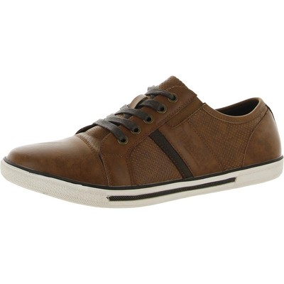 

Мужские модные коричневые модные кроссовки с блестящей короной Kenneth Cole 9 Medium (D) 6754, Cognac