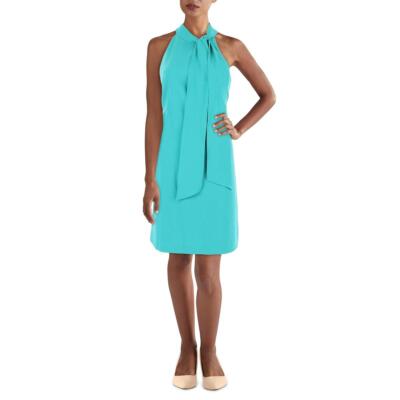 

Vince Camuto Женское короткое деловое короткое платье с завязками на шее BHFO 6050