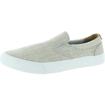 

Crevo Mens Baldwin Taupe Canvas Fashion Sneakers Shoes 11 Medium (D) BHFO 9823