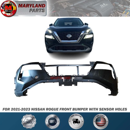 For 2021-2023 Nissan Rogue Front Bumper With Sensor Holes | eBay