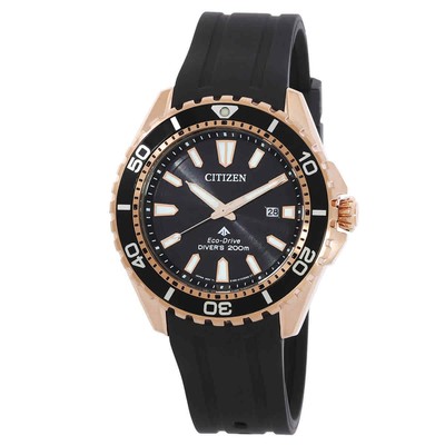 Pre-owned Citizen Promaster Black Dial Men's Watch Bn0193-17e