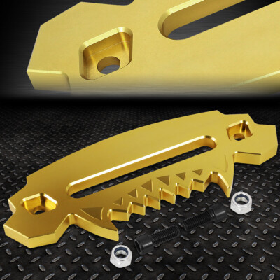 АЛЮМИНИЕВЫЙ НАКОНЕЧНИК GOLD 10 ДЛЯ СИНТЕТИЧЕСКОГО ТРОСА ЛЕБЕДКИ, НАПРАВЛЯЮЩАЯ ТРОСА 4X4