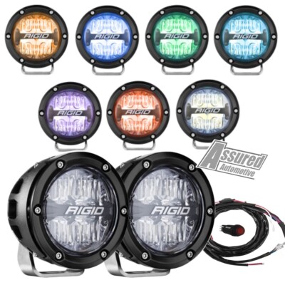 Rigid 36401 360-Series RGBW 4'' Round LED Lights Pods Drive Optic RGBW Backlight