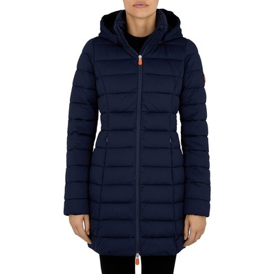

Женская темно-синяя стеганая куртка-пуховик Save the Duck Emilia  BHFO 1651, Navy, Emilia