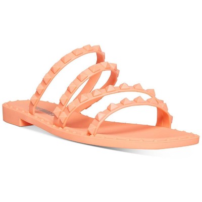 

Женские сандалии Steve Madden Skyler J, оранжевые шлепанцы, средний размер (B,M), BHFO 7328, Оранжевый