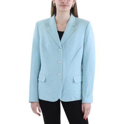 Lafayette 148 New York Womens Pocket Two-Button Blazer Blazer BHFO 0308