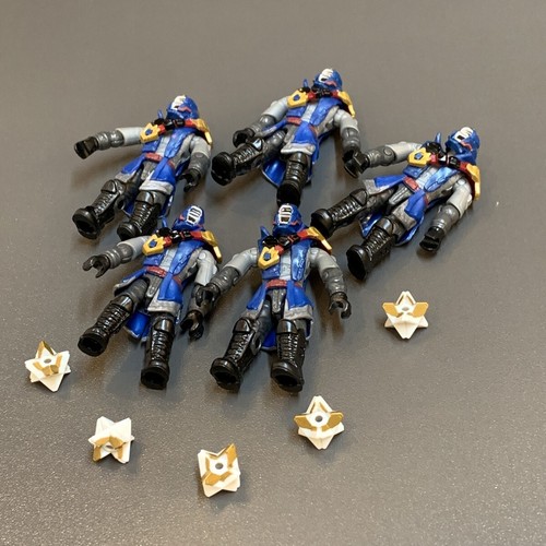 Rare Lot 5 Mega Bloks Construx Destiny DPJ06 Warlock Samsara 2" Building figures